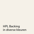 Duropal HPL Backing Diverse Kleuren product photo